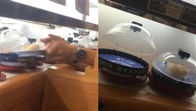 貪心哥２盤計價壽司只取一盤，被網友抓包。（圖／翻攝自爆怨公社）