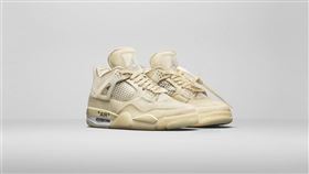 Air Jordan IV Off-White 女子專屬鞋款。（圖／品牌提供）