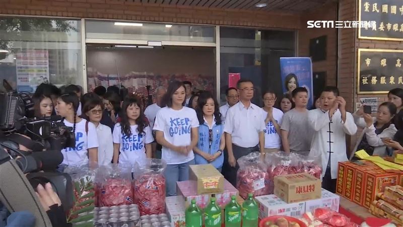 李眉蓁總部祈福　藍營議員「沒到齊」
