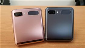 圖／記者谷庭攝,galaxy z flip 5g
