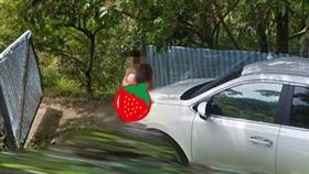  男查谷哥地圖…驚見美尻裸女野外激戰！網跪讚：感謝街景車（圖／翻攝自爆廢公社