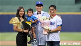 ▲張進德加盟富邦悍將。（圖／記者劉彥池攝影）