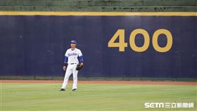 ▲富邦悍將外野手林哲瑄回歸一軍首打席敲安。（圖／記者劉彥池攝影）