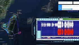中國業餘無線電玩家意外錄到美軍逼近中國領空，中國戰機升空驅逐的無線電內容。（圖／翻攝自SCS Probing Initiative TWITTER）