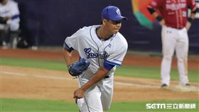 ▲富邦悍將投手倪福德。（圖／記者劉彥池攝影）