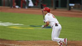 ▲秋山翔吾敲出大聯盟生涯首安帶有打點。（圖／美聯社／達志影像）