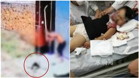 載老闆出車禍…司機墊醫藥費還被尋仇　3歲女慘遭鐵鏟爆頭（圖／翻攝自網易視頻）