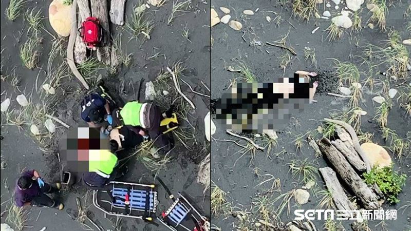 新／彰化男戴安全帽墜橋底　送醫不治