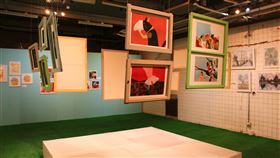 義大利波隆那插畫家聯展登場（1）文化部文化資產園區即日起舉辦「照亮夢境－義大利波隆那插畫家聯展」，除展出18名義大利兒童插畫家作品，也邀集32名台灣新秀插畫家一同聯展。中央社記者蘇木春攝　109年7月25日