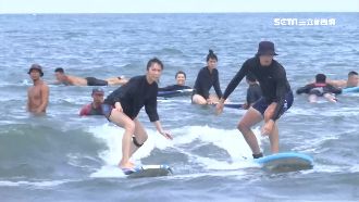 台中衝浪勝地　沒「救生員」安全隱憂