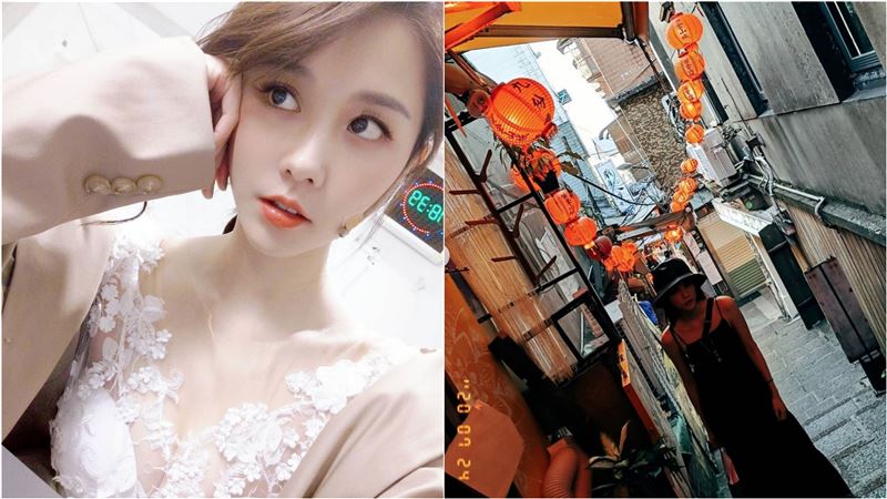 女星0偽裝現身九份　回萌一笑網嗨炸