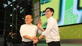 蘇貞昌、陳其邁（圖／陳其邁競選辦公室提供）