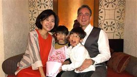 老公是美外交官！台灣女星遭陸網霸凌：灣灣人都這麼綠茶？（圖／翻攝自林傑偉臉書）