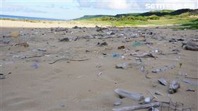 海廢垃圾,墾丁風吹砂,海岸線 （圖／記者花芸曦攝影）