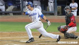 ▲富邦悍將外野手林哲瑄。（圖／記者劉彥池攝影）