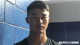 ▲樂天桃猿投手張明翔。（圖／記者黃泓哲攝影）