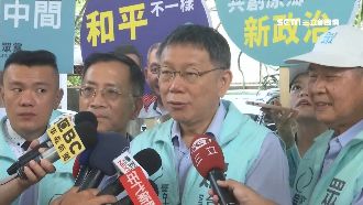 柯文哲：從政後學位不是槍手就是放水