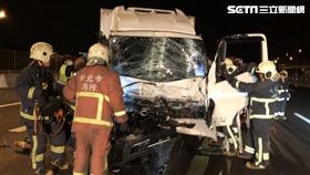 新北,國道3號,三鶯交流道,車禍（圖／翻攝畫面）