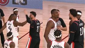 NBA／首起泡泡衝突！卡位卡出火氣
NBA,泡泡,Jusuf Nurkic,Serge Ibaka,衝突
翻攝自推特