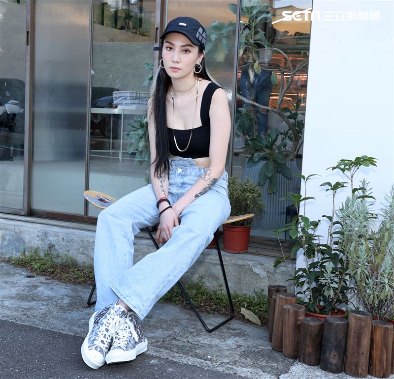 孫尤安三立新聞網專訪。（記者邱榮吉/攝影）