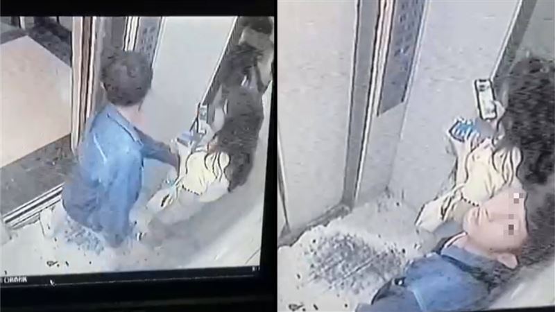 西門町惡狼尾隨正妹…電梯內襲胸狂奔