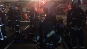 台北市,聯合醫院,忠孝院區,火警,天花板（圖／翻攝畫面） 