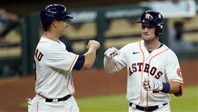 ▲布瑞格曼（Alex Bregman）敲出生涯百轟。（圖／美聯社／達志影像）