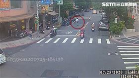 竊賊,外送員,追捕,永和,翻攝畫面