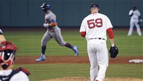 ▲阿隆索（Pete Alonso）敲出本季首轟。（圖／美聯社／達志影像）