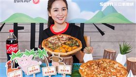 一次吃4種！必勝客「集合啦肉肉多比薩島」今起限時開吃（圖／必勝客提供）