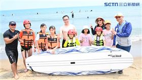 玩水啦！國小打造全台第1座衝浪學苑
圖/新北市教育局提供