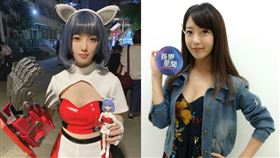 《 三立新聞網》專訪「電臀女神」派派。（圖／記者蕭翰弦攝影）