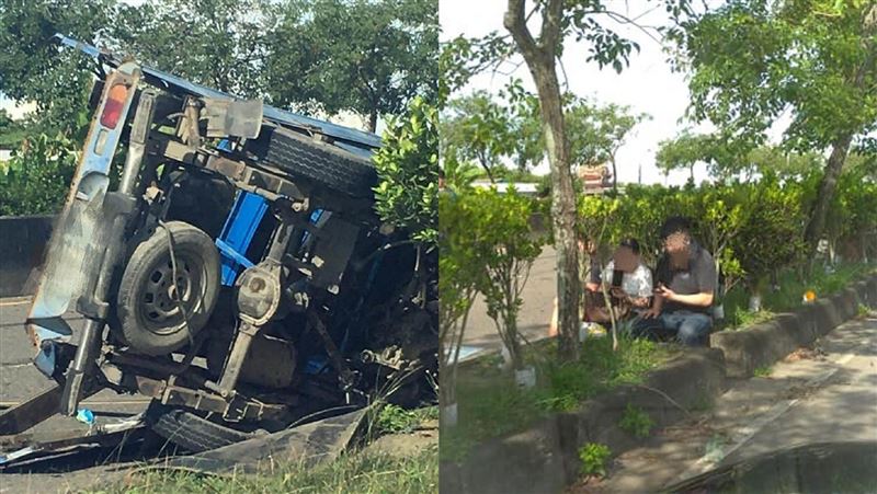 嘉義婦爆頭亡　轎車駕駛竟納涼滑手機