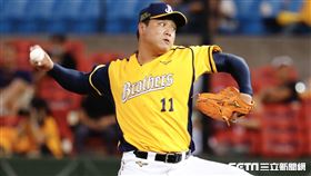 中信兄弟廖乙忠。（圖／記者林聖凱攝影）