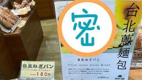 蔥麵包,蔥段,蔥花,配料,日本(翻攝自 爆廢公社)