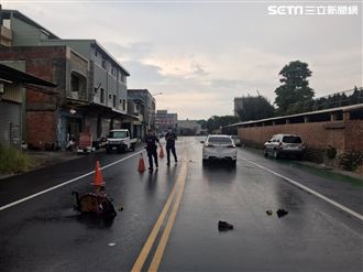 苗栗79歲「嬤推孫」過馬路遭撞飛出