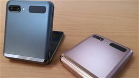 圖／記者谷庭攝,galaxy z flip 5g