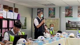 拼奪金！中市三大公共工程力爭金安獎，副市長黃國榮率市府團隊前往簡報（圖／台中市政府）