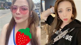 小甜甜（張可昀）曬出泳裝辣照。（圖／翻攝自臉書）