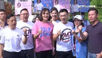 競選標語爆抄襲　李眉蓁陣營反批烏龍