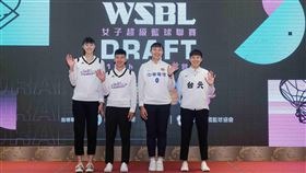 ▲WSBL選秀會，台電選擇佛光大學的陳孟欣當狀元。（圖／中華民國籃球協會提供）
