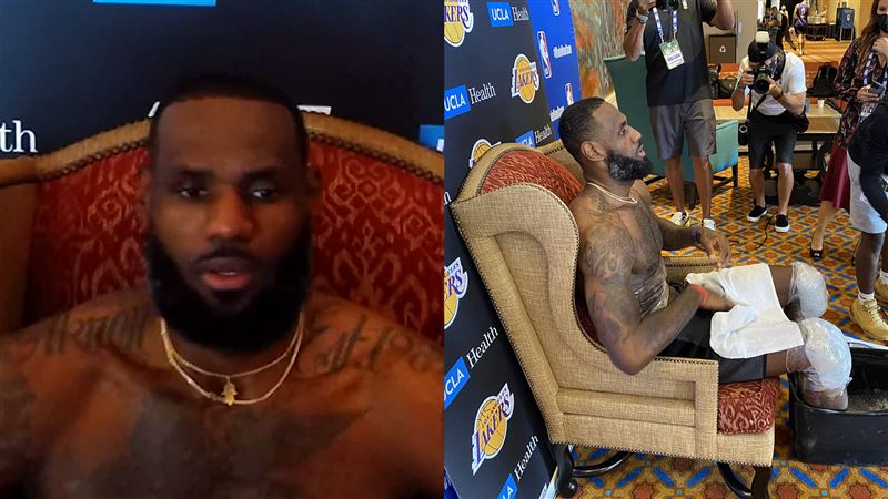 NBA／大牌過總仔？詹皇受訪有王座