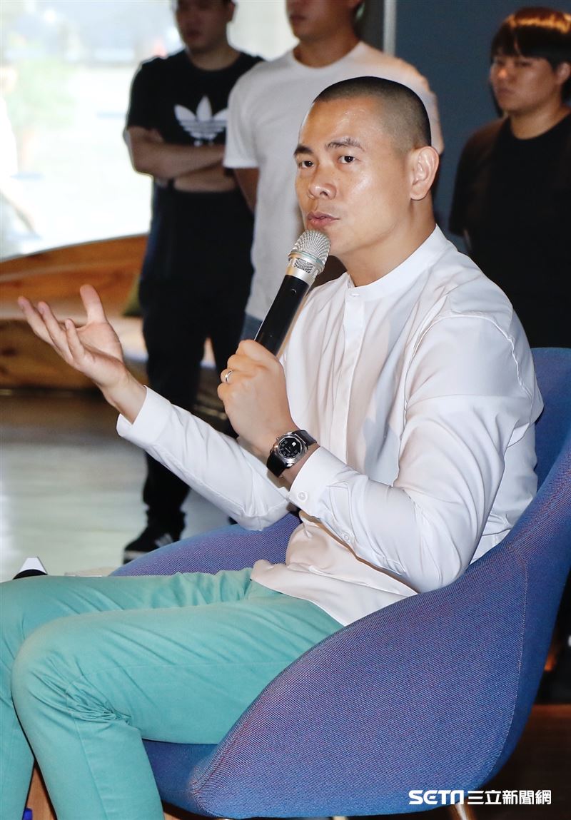 André Chiang江振誠出席紀錄片《初心》記者會。 （圖／記者林聖凱攝影）