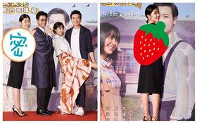 李維維、邱凱偉Darren、林艾璇（大元）、田家達出席「羅雀高飛」首映會。（記者邱榮吉/攝影）