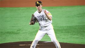 ▲軟銀鷹和田毅。（圖／翻攝自YusukeFukutani推特）