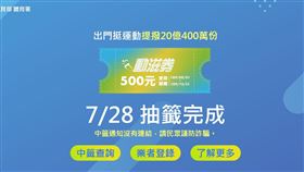 動滋券官網（圖／翻攝自動滋券官網）