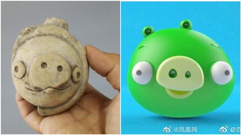 3千年古物撞臉憤怒鳥豬…專家曝用途