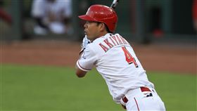 ▲紅人隊秋山翔吾。（圖／美聯社／達志影像）