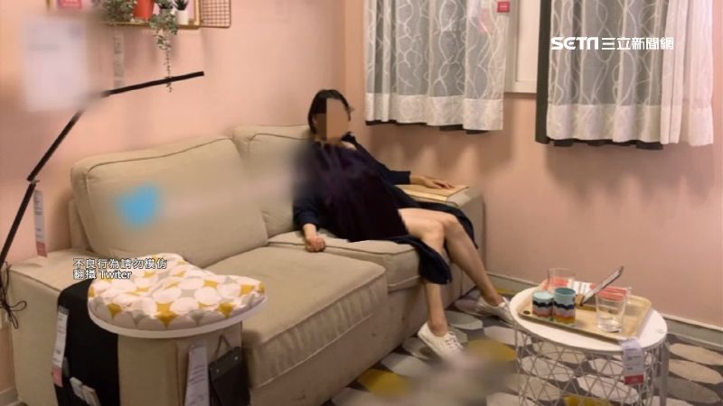 賣場當自家　米娜裸露照遍及台灣熱點