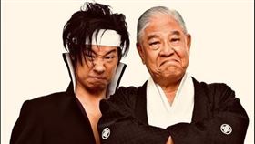 林昶佐PO出，2004年為李總統拍攝創意海報時的合影。（圖／翻攝自林昶佐臉書）